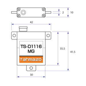 ウイングサーボ TS-D1116MG | OK MODEL WEB